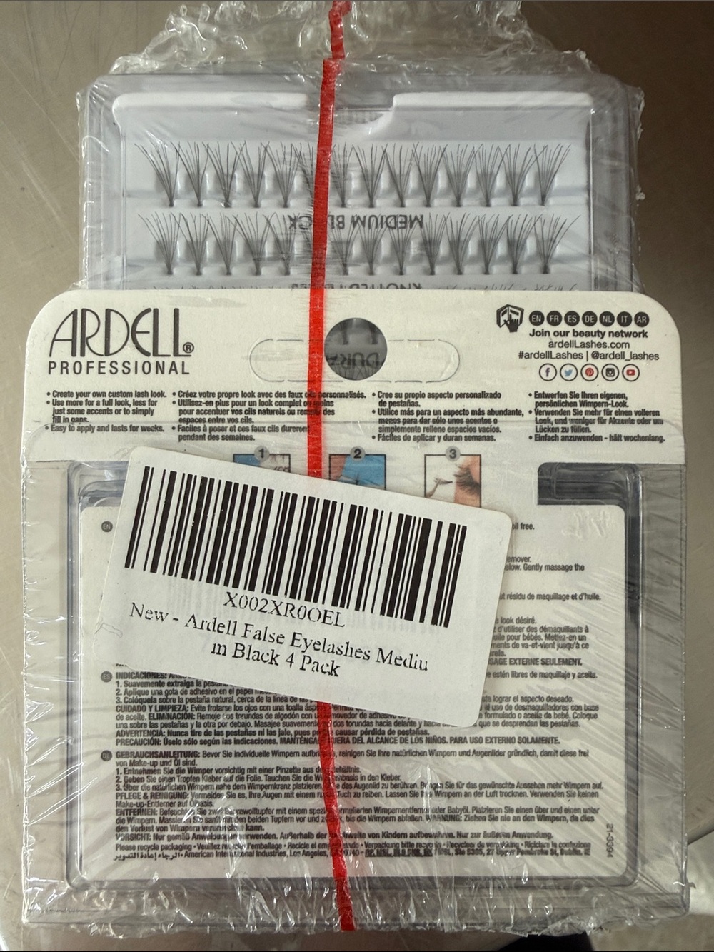 Ardell Black Individual False Eyelash Clusters - 4 Pack